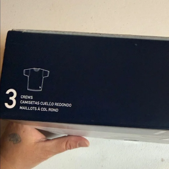 Polo by Ralph Lauren Men's Classic 3 PackCrew Neck Tee Medium - Picture 4 of 6